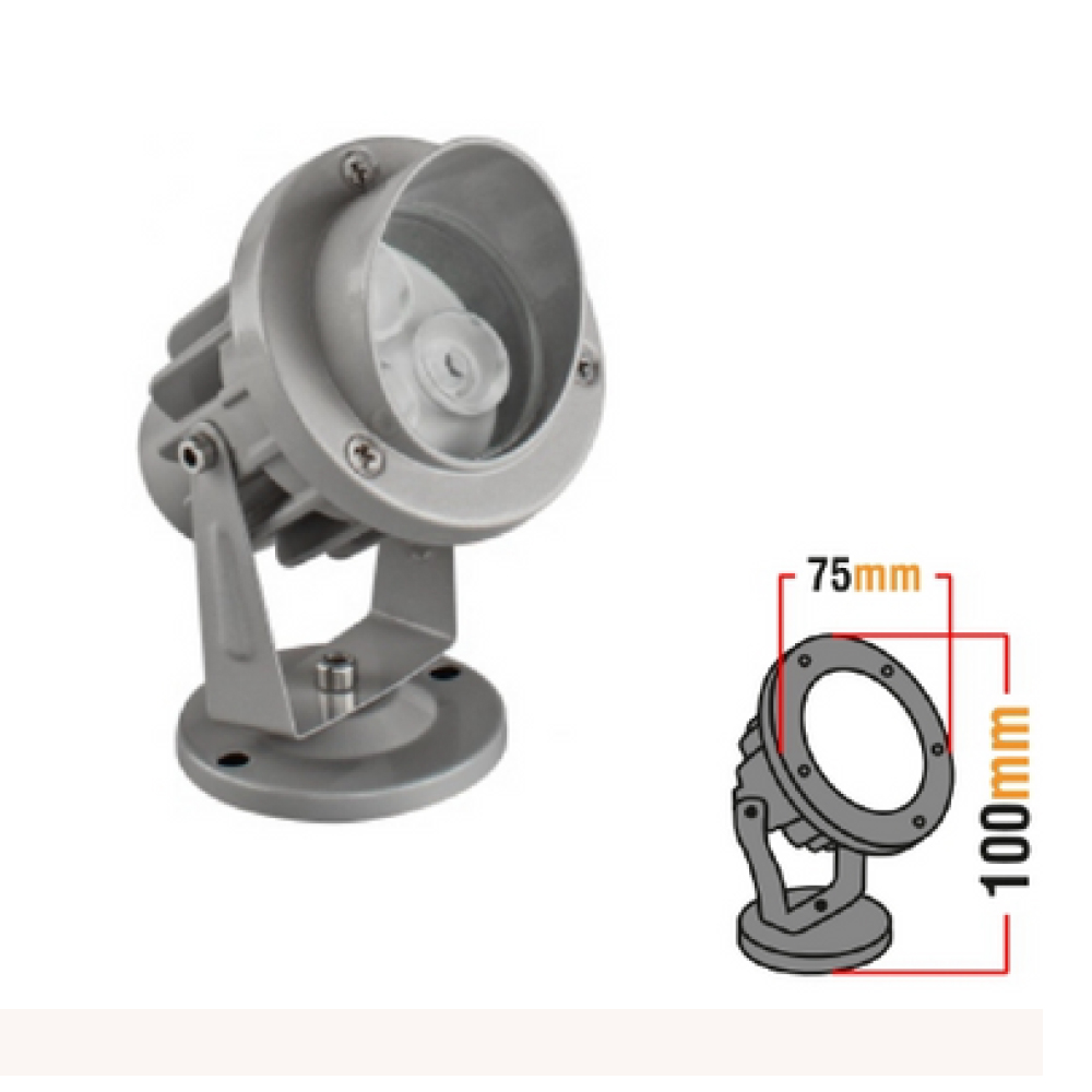 3 Ledli Bahçe Armatürü